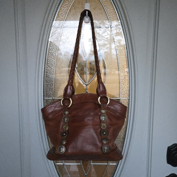 Patricia Nash Renaissance Coin Zorita Shoulder Bag - Picture 4 of 12